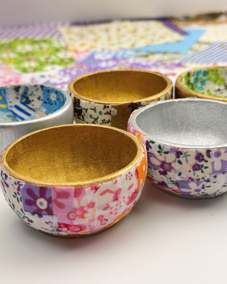 how to make fabric bowls