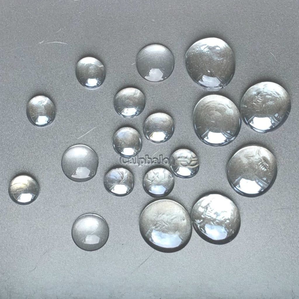 Cracked Glass Stones for Crafting and Jewelry