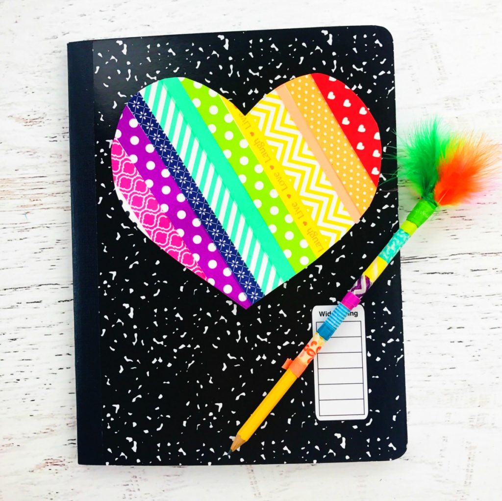 DIY Notebook and Back to School Supplies