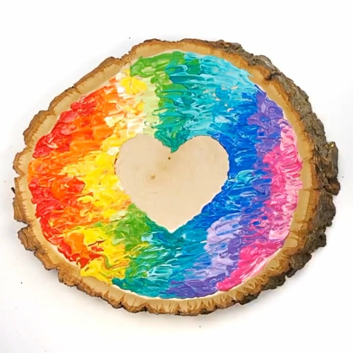 Easy Acrylic Painting Idea