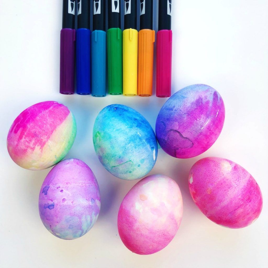 Temporary Tattoo Easter eggs 