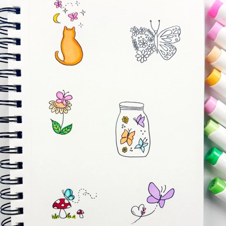 Butterfly Drawing Ideas